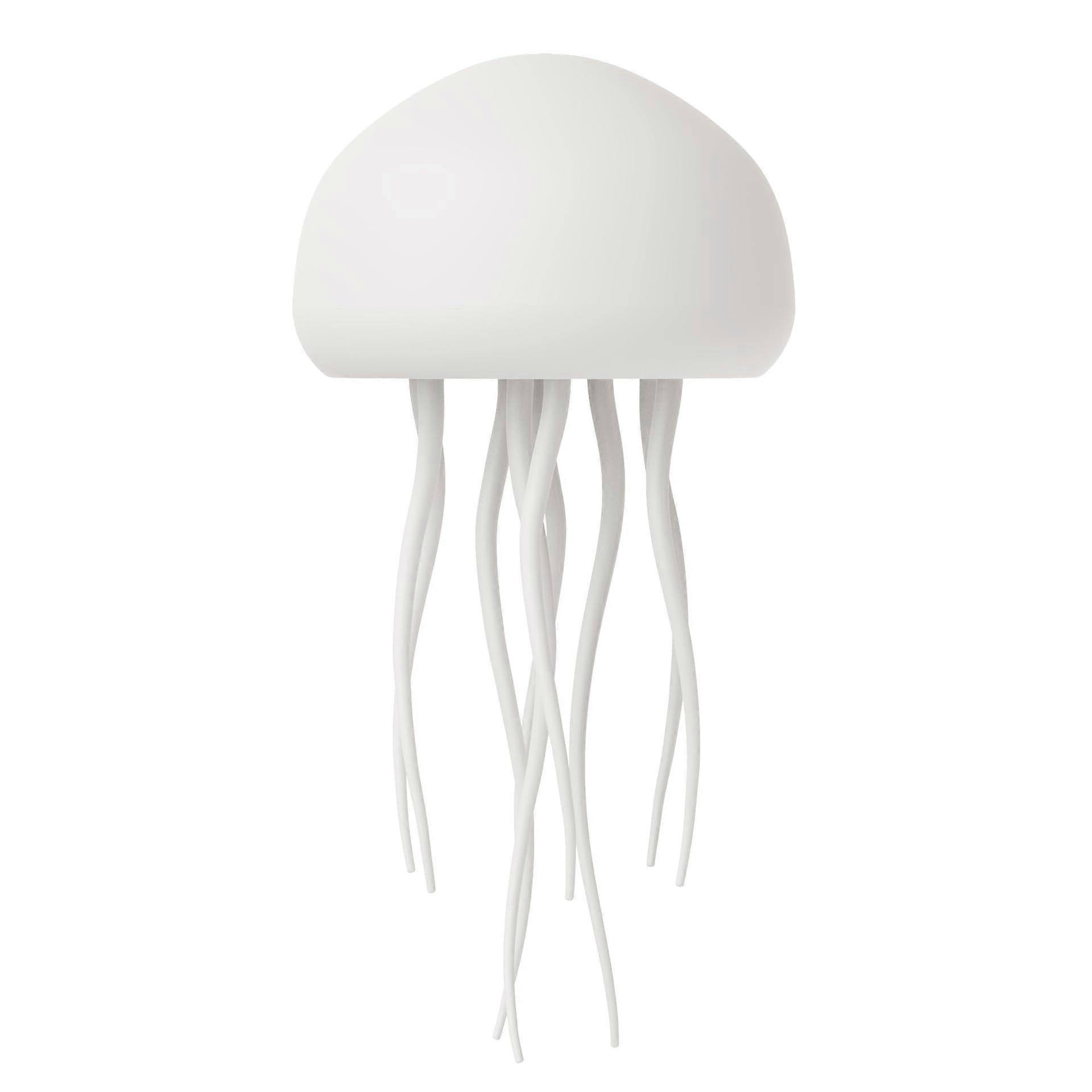 Smart Jellyfish Lamp with Colour Changing LED, Sound Sensor, 9 Rotating Tentacles, TypeC Charging