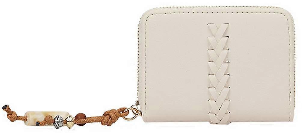 Long and Son Woven Detail Purse - Off White