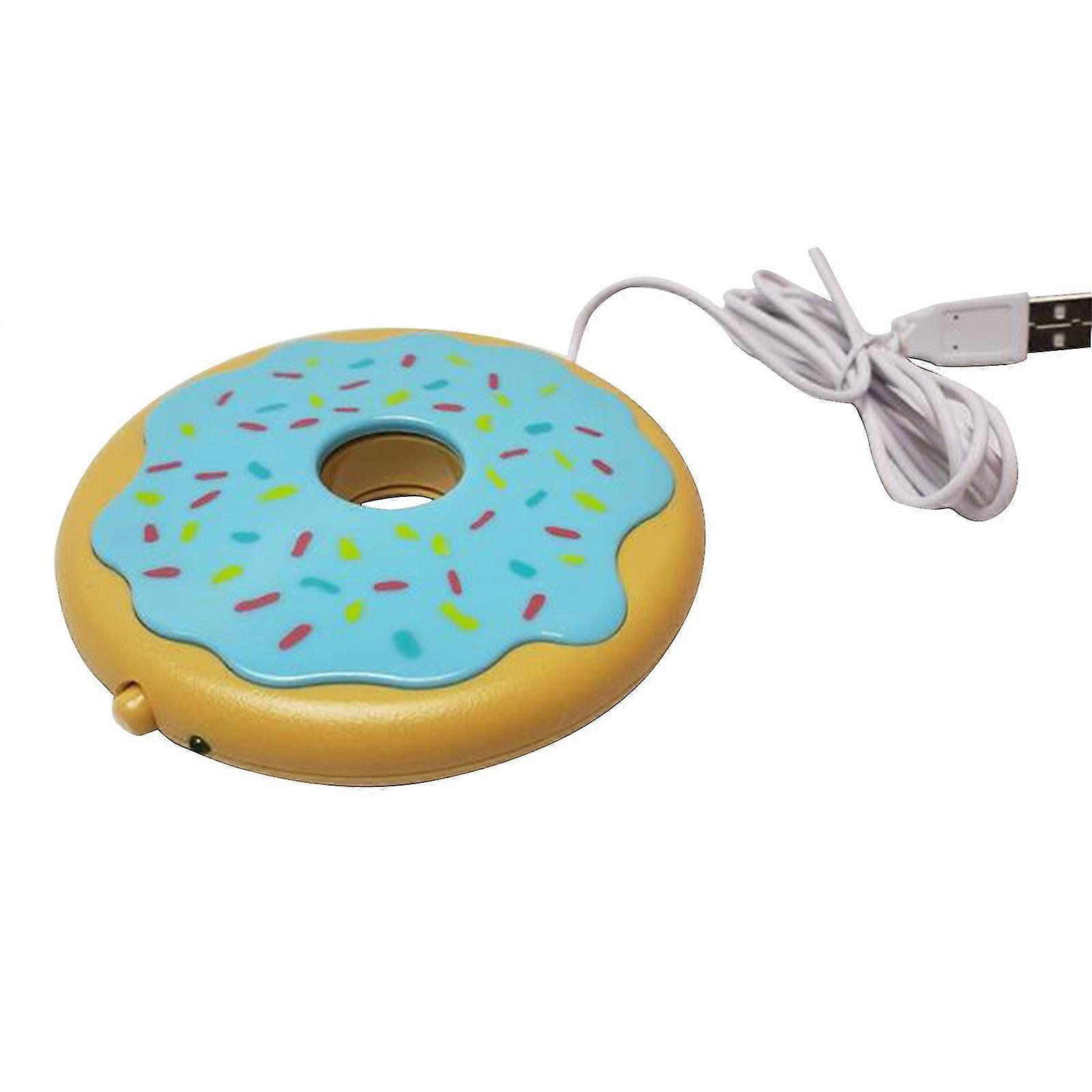 Usb Round Cookie Insulation Pad Warm Cup Pad Heating Pad