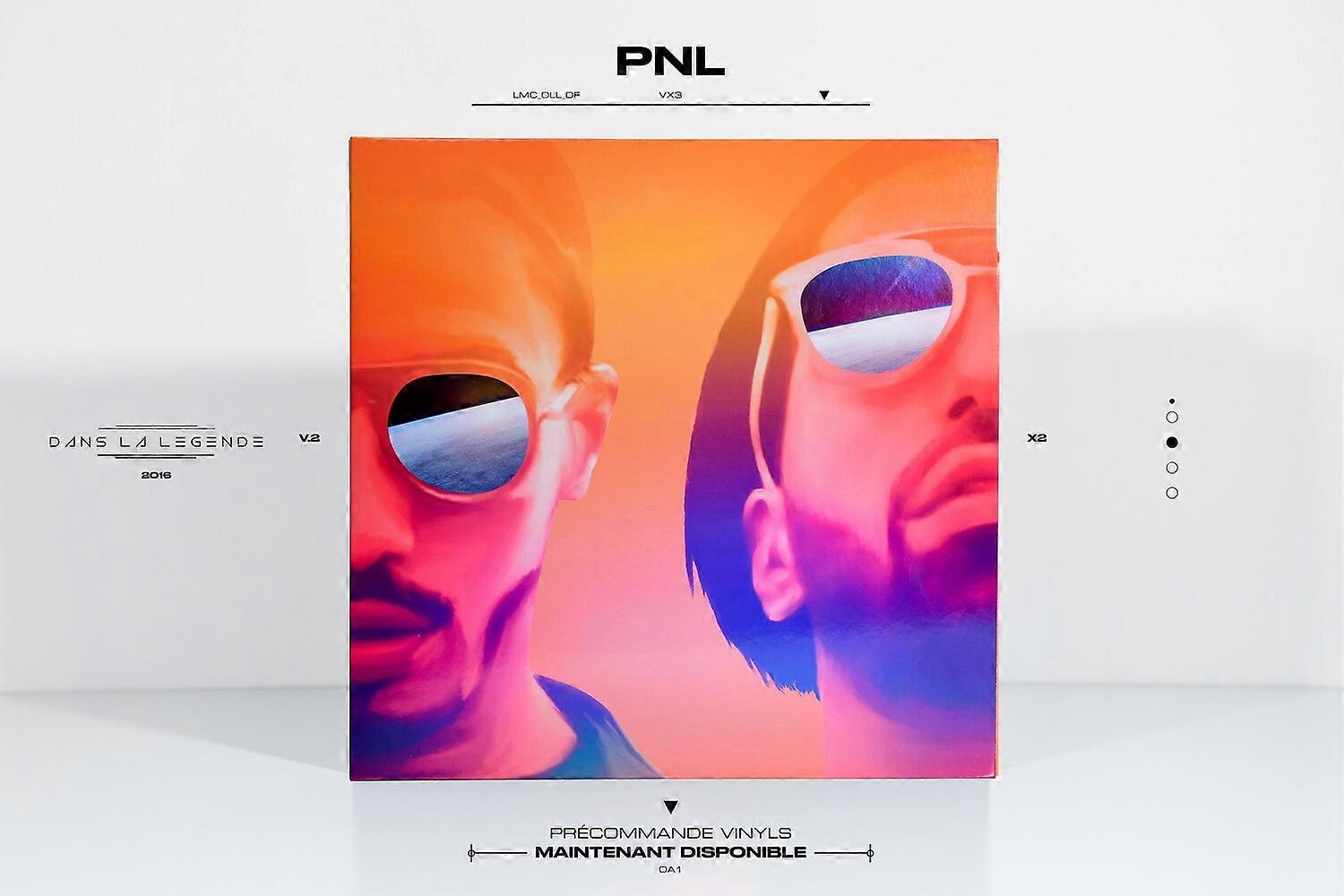 PNL - Dans La Légende [VINYLE LP] Explicit, Gatefold LP Jacket USA import