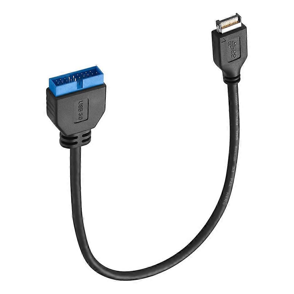 Motherboard Front Panel USB 3.1 Type-E to USB 3.0 19/20-Pin Header Adapter Cable for Asus Desktop Computers 20cm