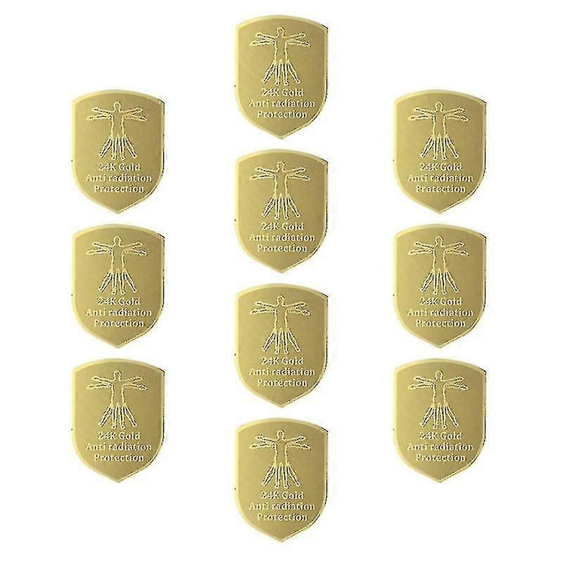 10pcs αντι ακτινοβολία προστασίας βαθμωτή ασπίδα EMF για το κινητό ραβδί προστασίας