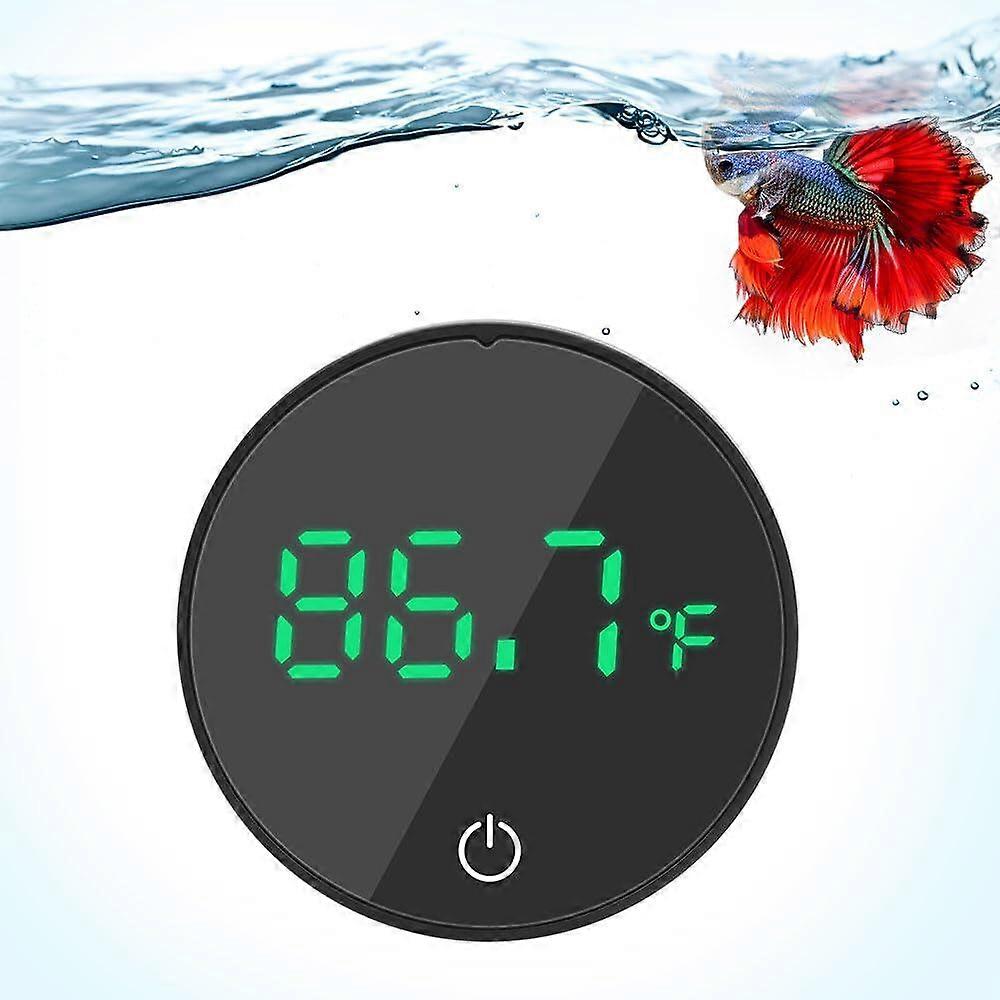 Fish Tank Digital Thermometers Accurates Temperature Sensor Stick-on Measurement Tool for Aquariums