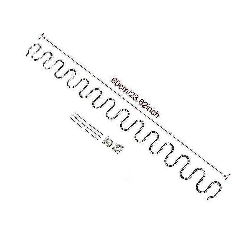 Sofa chair springs replacement with clips, 45-70cm various sizes