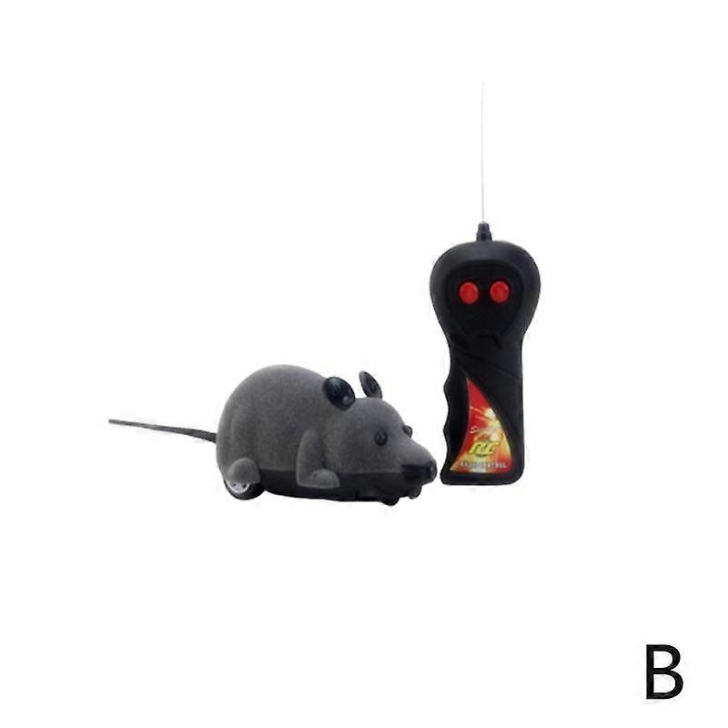 Remote Control Cat Toy Electronic Mouse 2 Modes Interactive Pet Toy for Cats Fun Exercise Best Gift