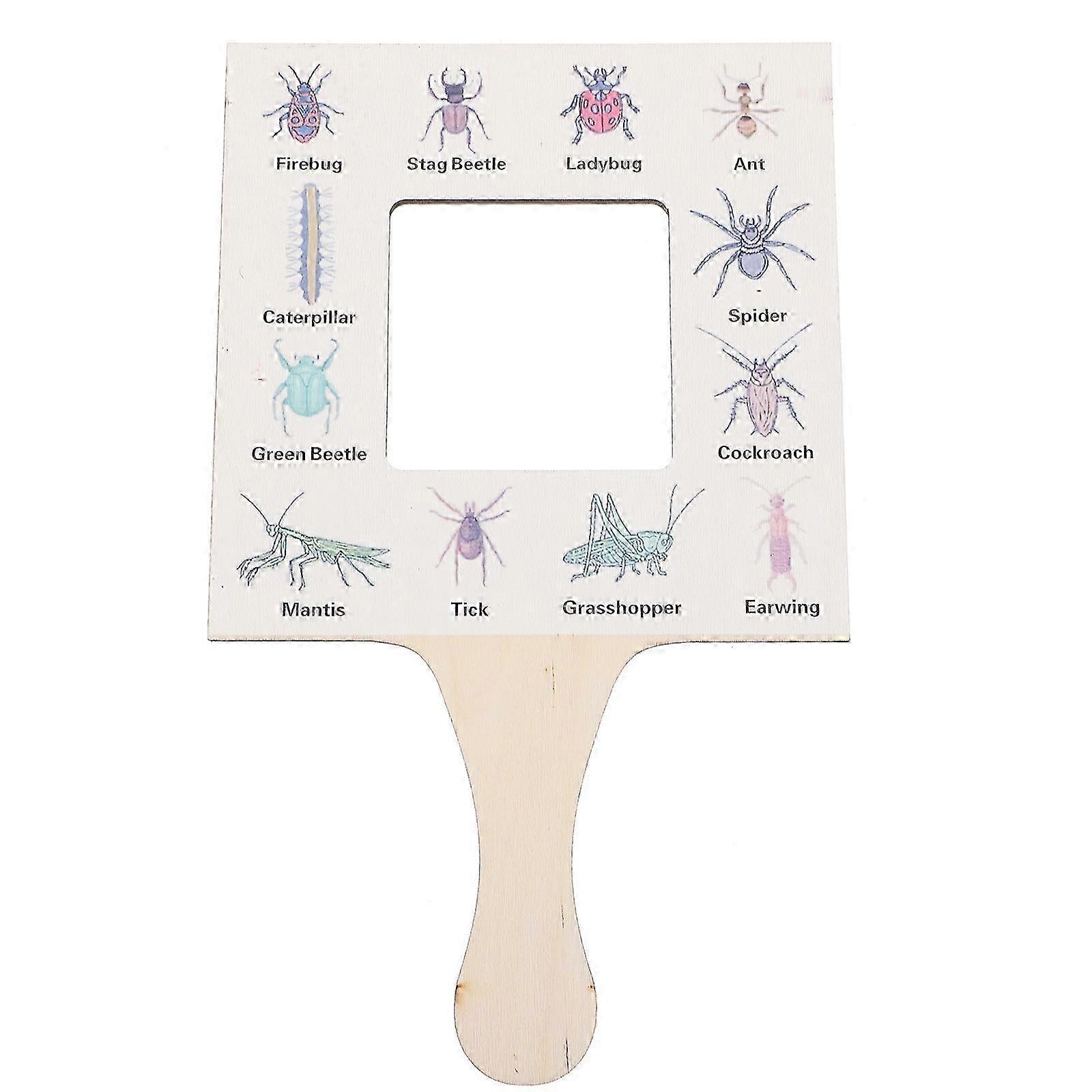 Nature Guide Finder Frame Wood Nature Viewing Finder Handheld Nature Guide Finder for Kids