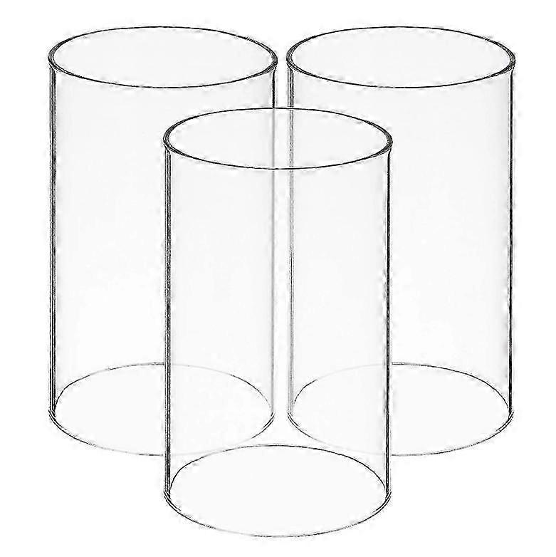 Vindtäta, cylinderformade ljusskärmar