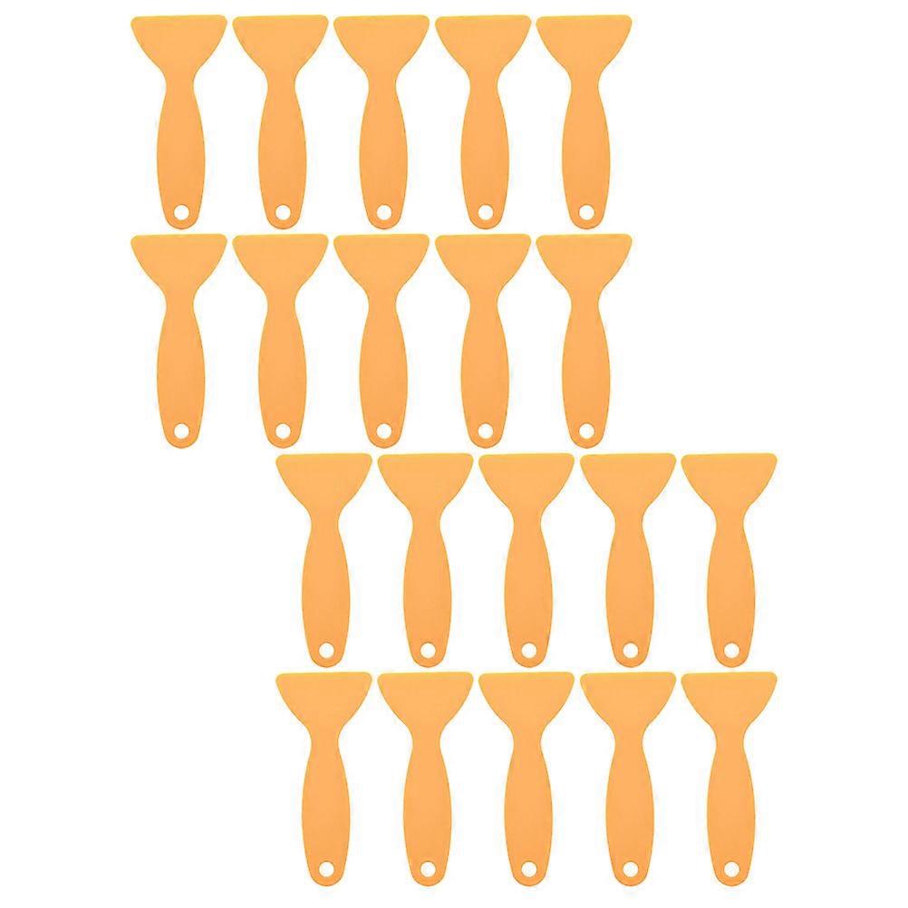 Auto Film Wrap Durable Plastic Tool for Car Use 20Pcs Yellow Set