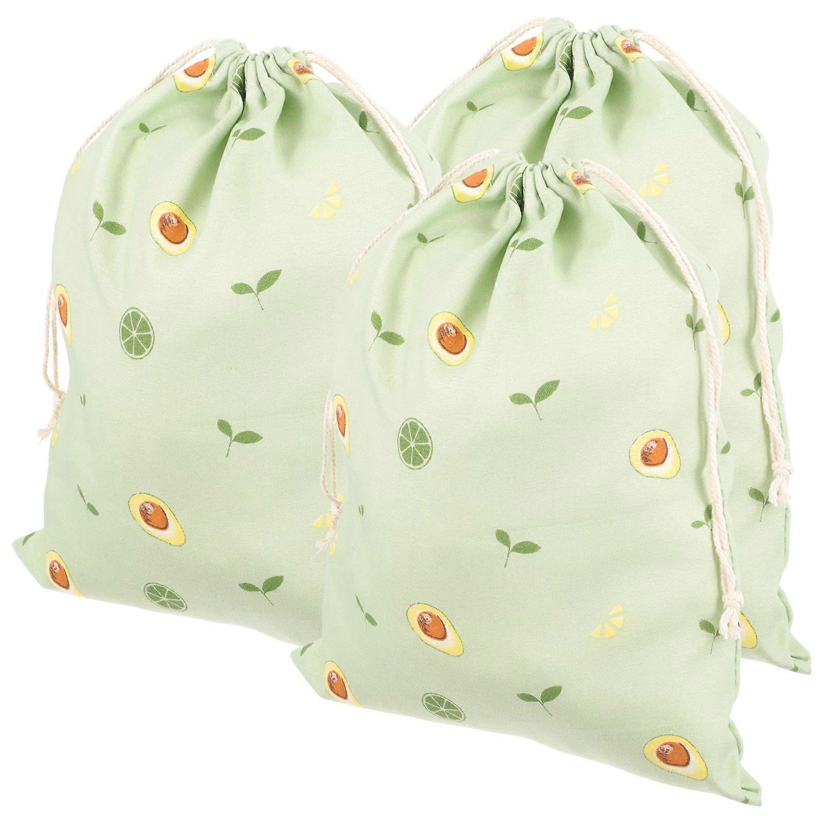 Fabric Gift Bags Drawstring for Storage 6Pcs Multi Color Drawstring Bags