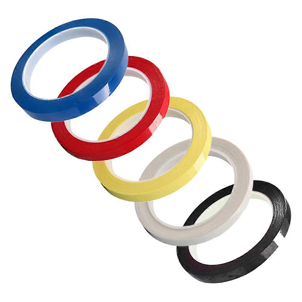 Violin Fingerboard Position Stickers 5Pcs Colorful Instrument Tape Set For Beginners Music Education Enhancing Playing Precision