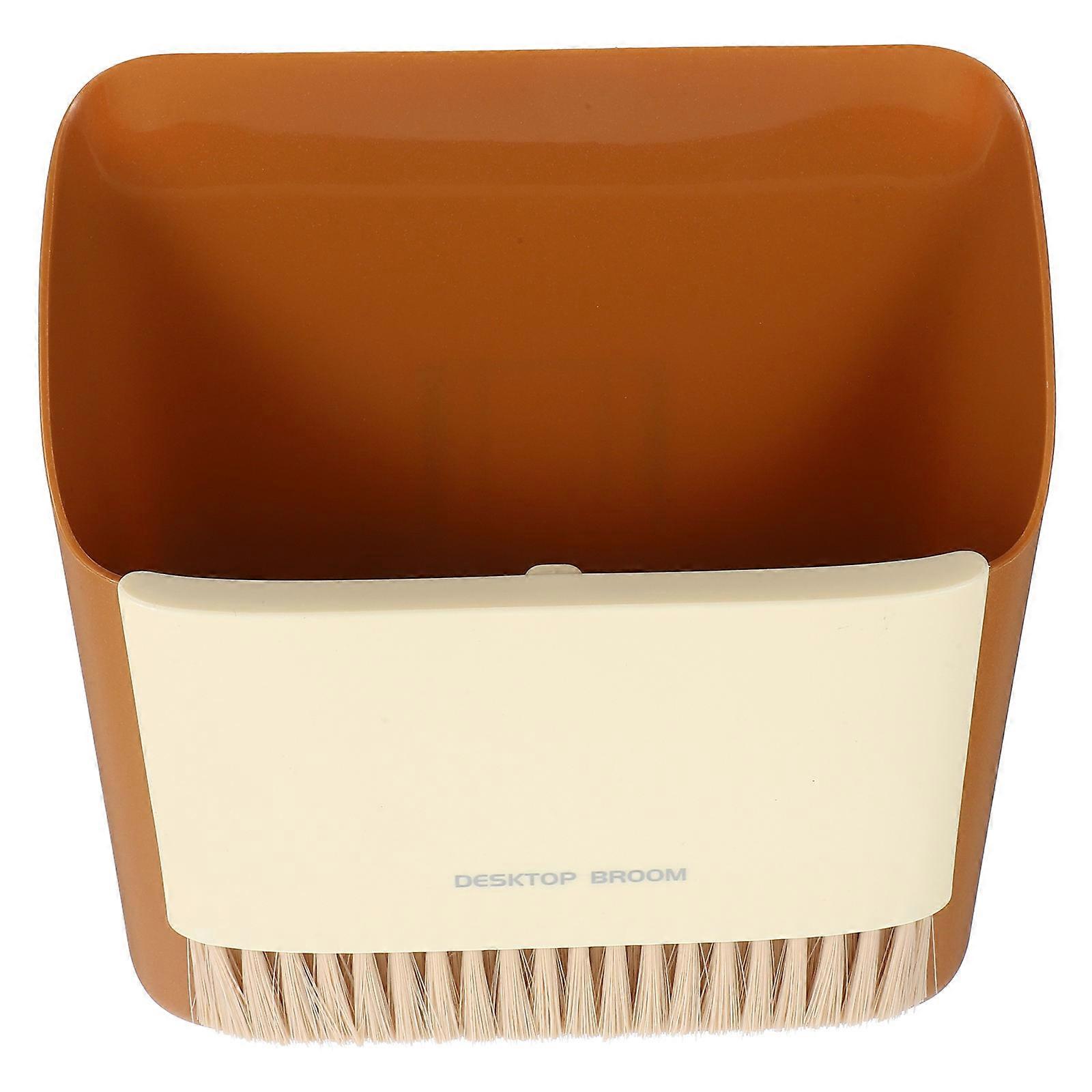 1 Set  Mini Dustpan and Brush Set Small Broom and Dustpan Keyboard Cleaning Tool