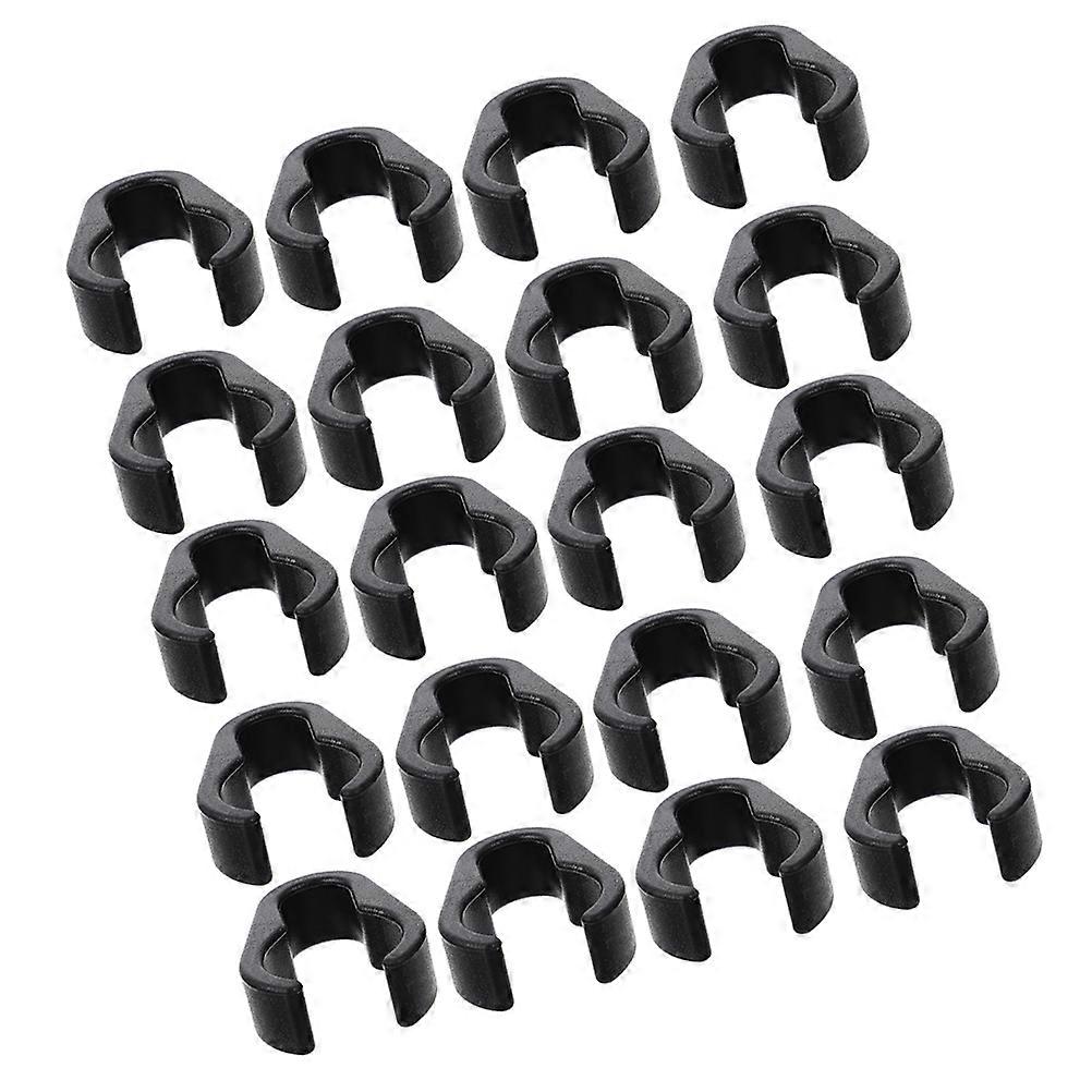 Plastic Cable Clip for Mic Pole Microphone Organizer 50Pcs