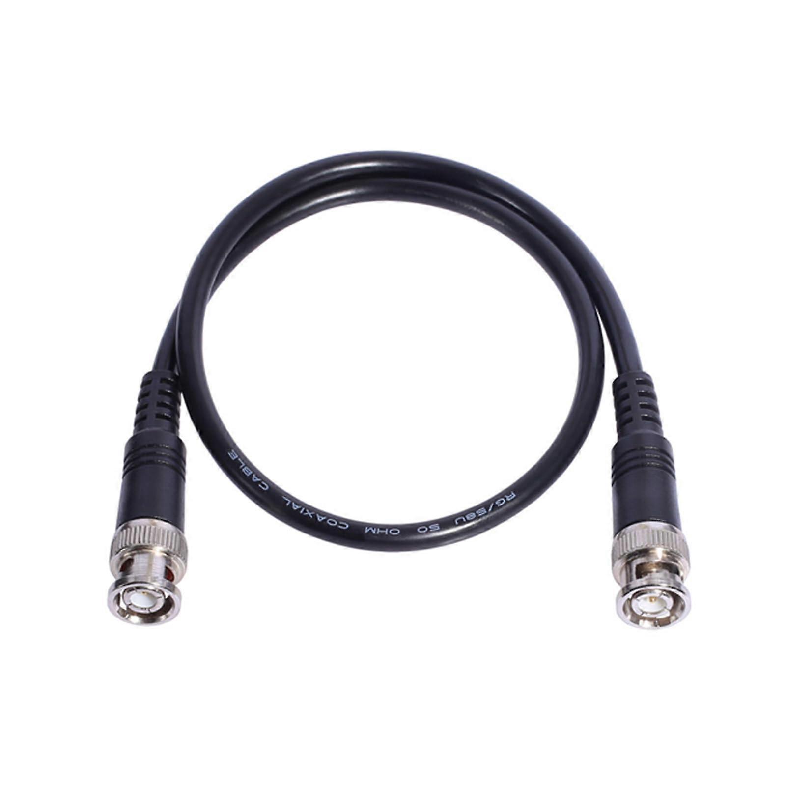 BNC Extension Cable Male to Male for CCTV Security Camera Secure Signal Transmission Durable