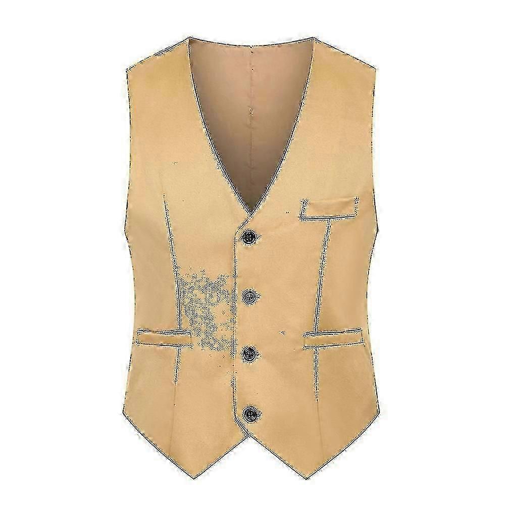 Men Vest Suit Waistcoat