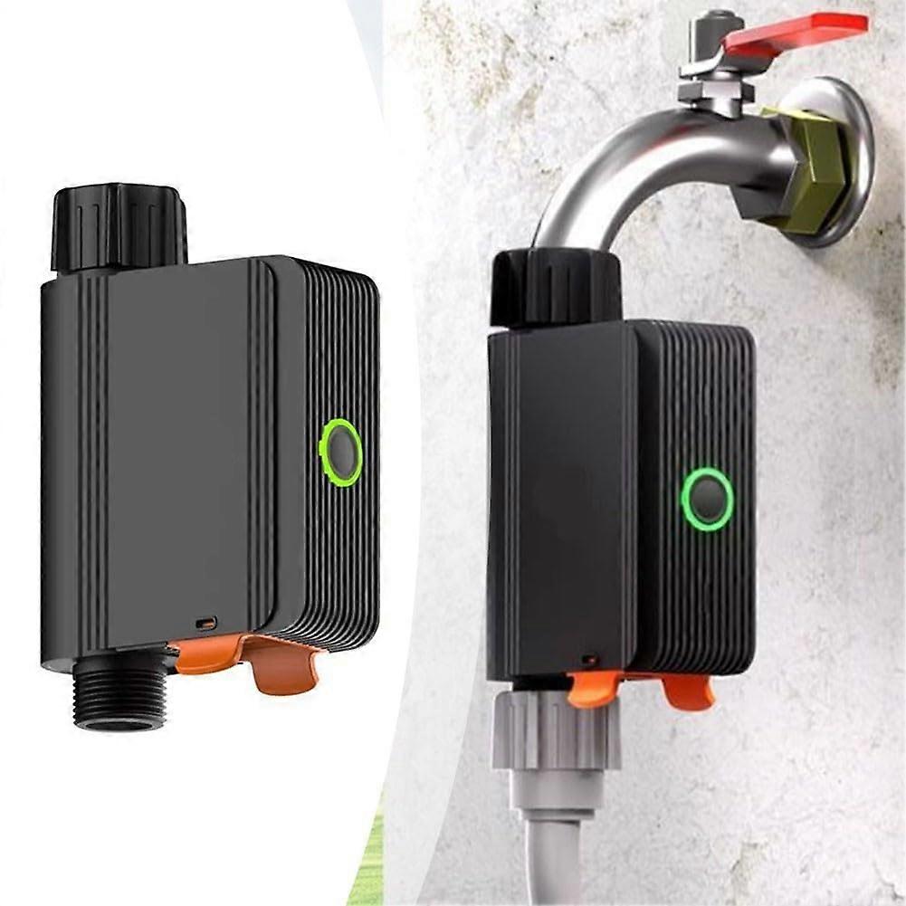 Smart Irrigation Timer with Voice Control, WiFi Water Valve, Weatherproof Automatic Garden System