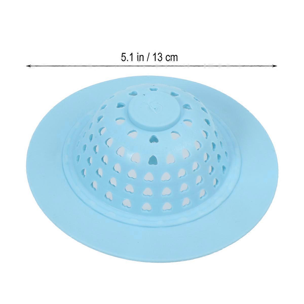 Silicone Filter Net Kitchen Filter Net for Drain Use 6Pcs Set