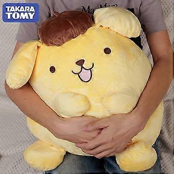 2025 50cm Sanrio Pompompurin Brinquedo de Pelúcia Tamanho Grande Almofada Adorável Presente Infantil Super Macia Boneca de Pelúcia Pom Pom Purin Decoração de Quarto