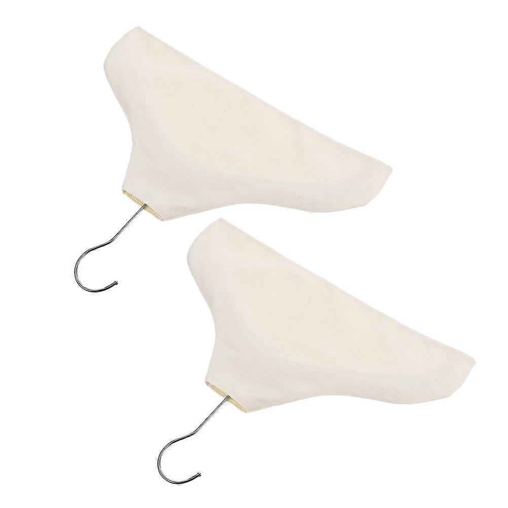 Suit Protector Fabric Shoulder Covers for Clothes with Non-Slip Feature 4Pcs Set