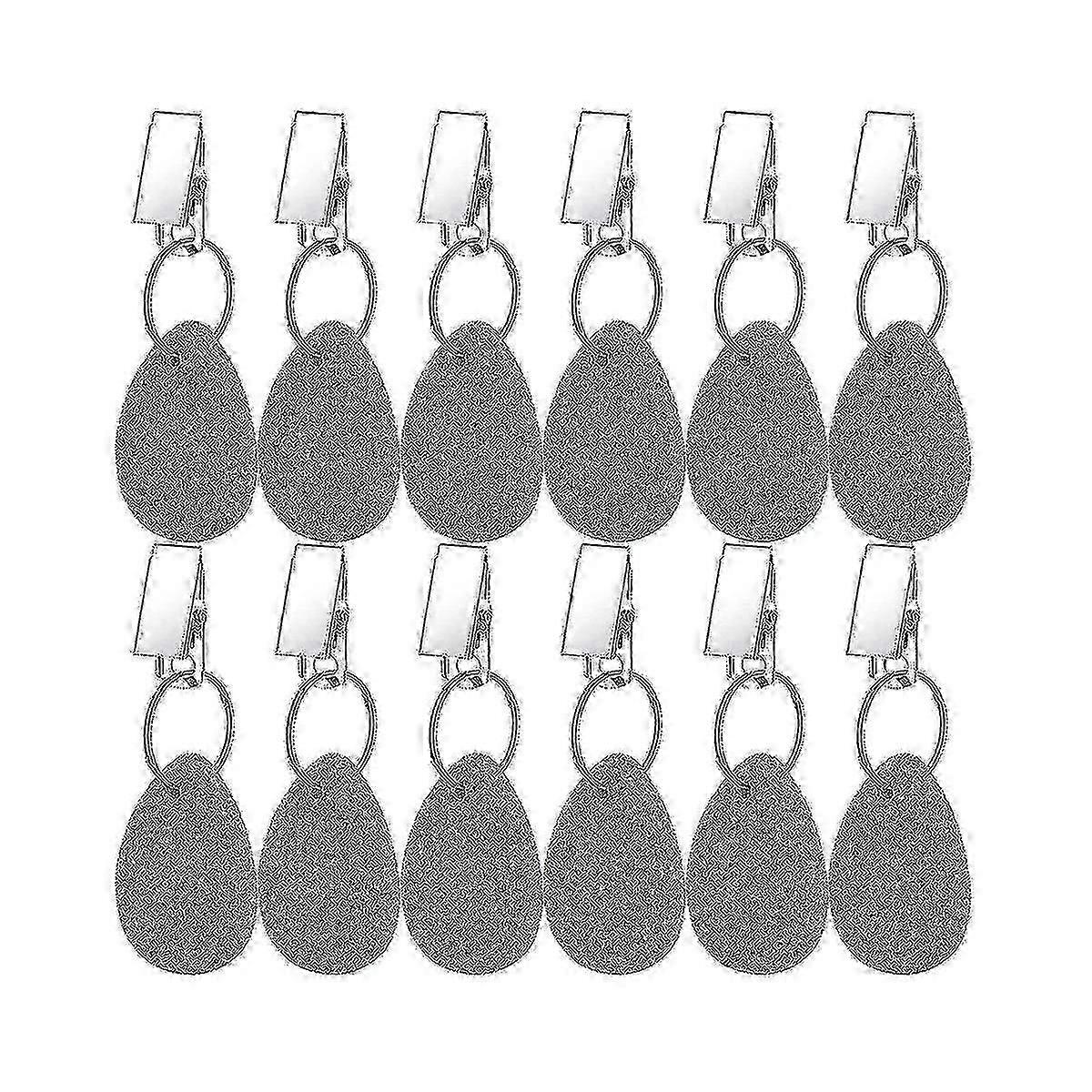 Windproof Tablecloth Weights 12pcs - Durable Stone Material