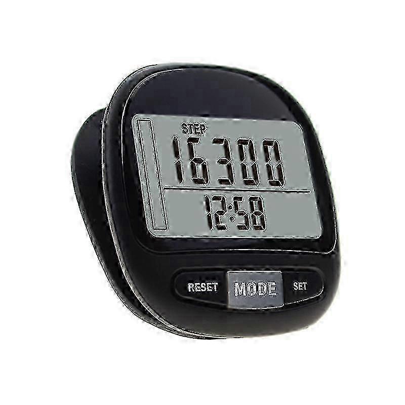 Step Counter with Calorie Tracking Memory Function for Men Women Kids