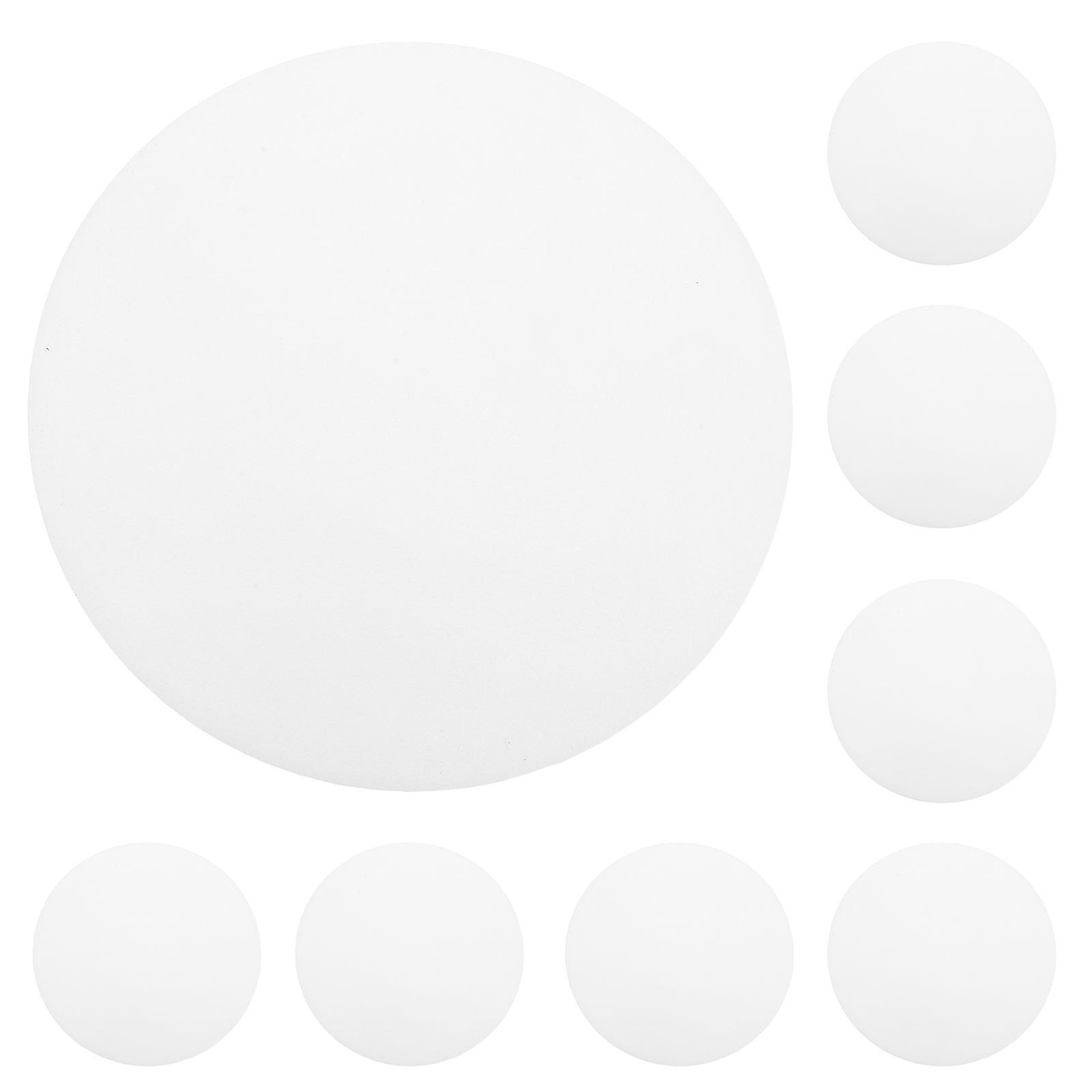 10pcs Precision Curved PC Diffuser Cover for Downlight Accessories Ideal for Anti-Dazzling Light Diffusion in LED Lighting Applications