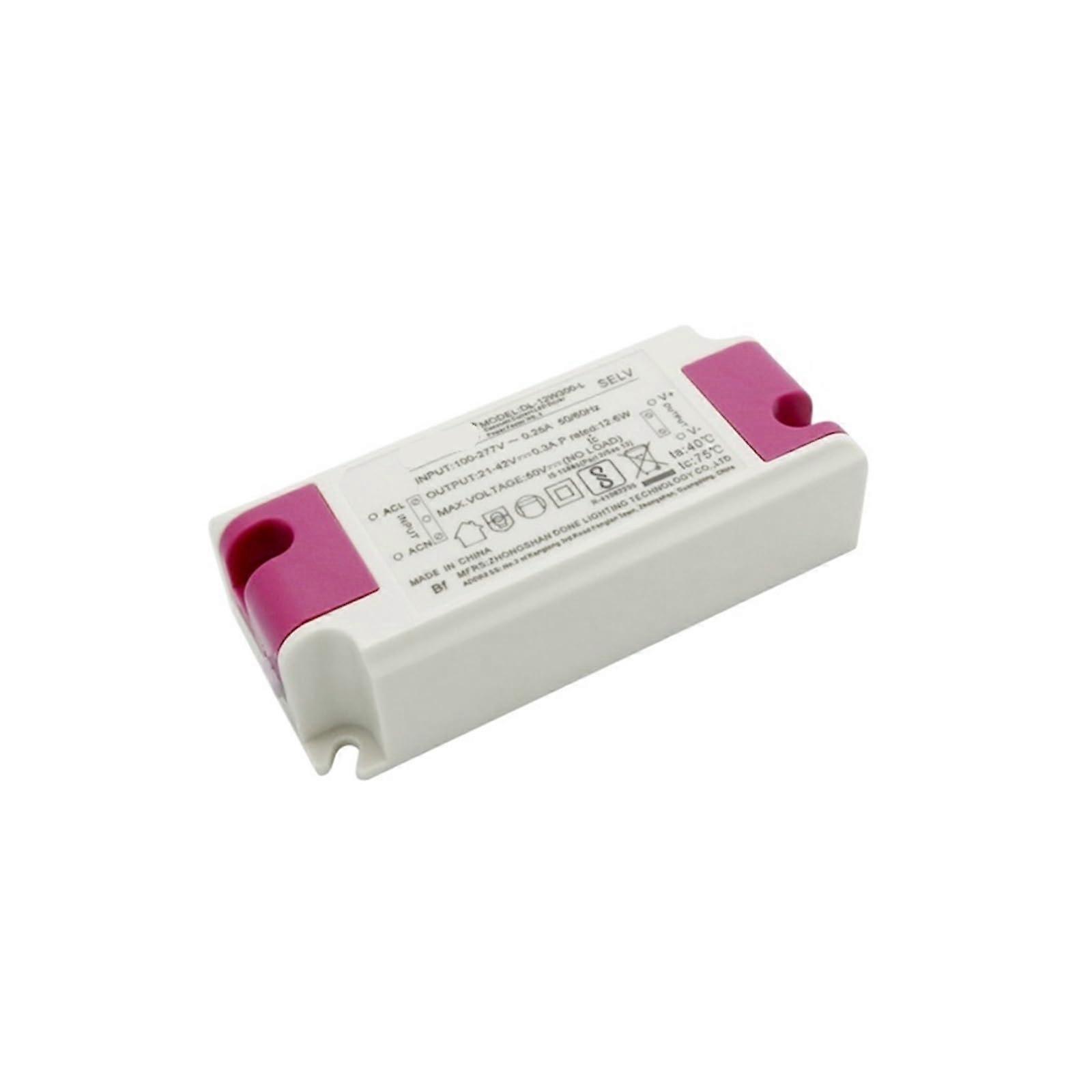 LED Driver 812W Constant Current 300mA Universal 100277V for Downlights and Spotlights