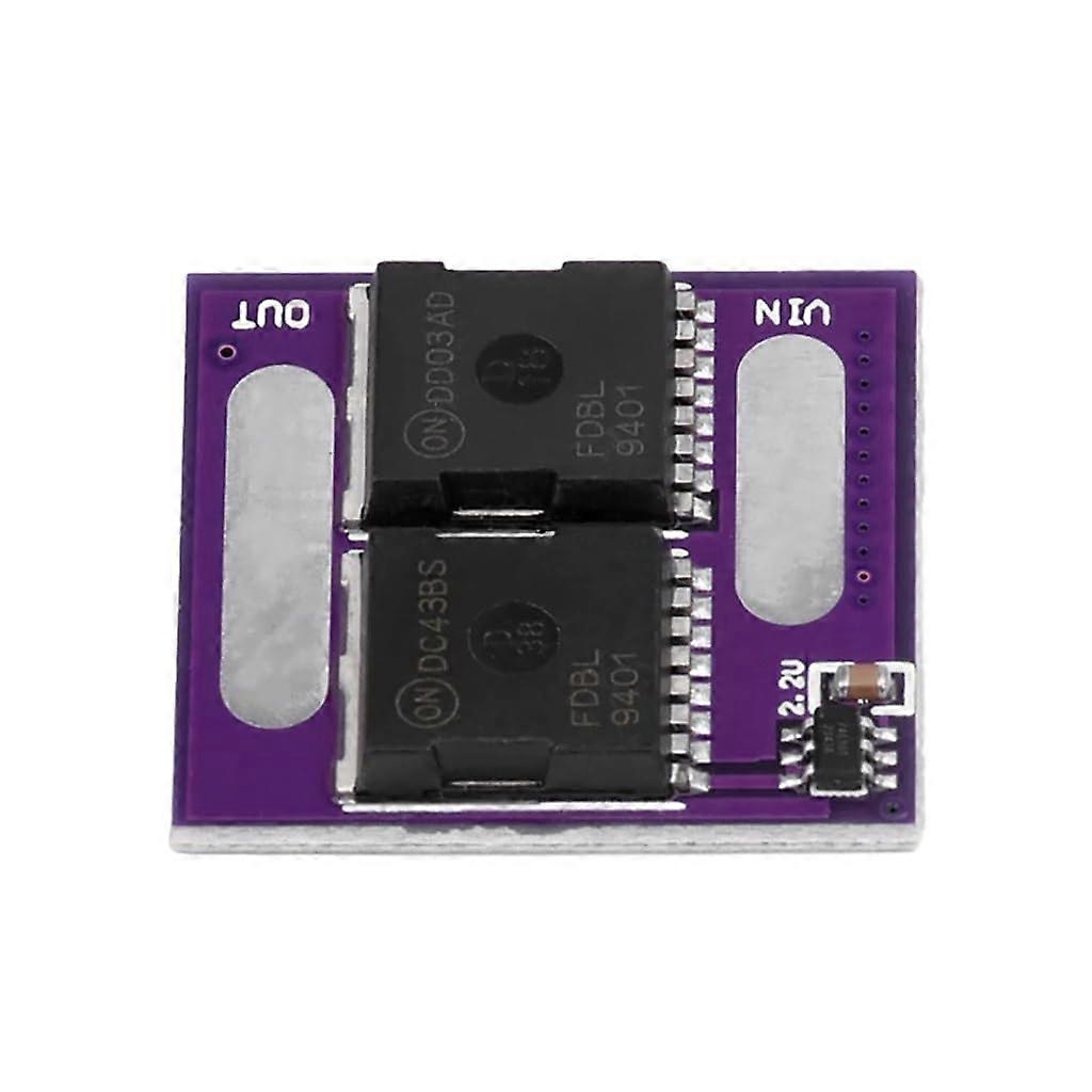 60A Ideal Diode Module with Reverse Polarity Protection for Solar Power and EV Systems