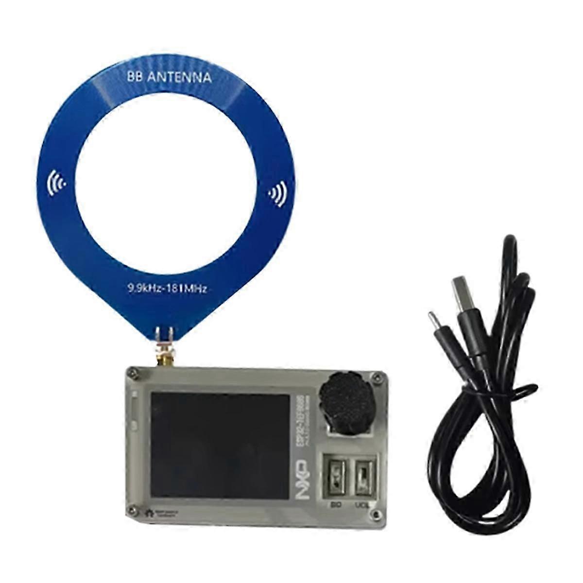 Mini radio TEF6686 avec antenne ESP32, radio multibande FM/LW/MW/SW