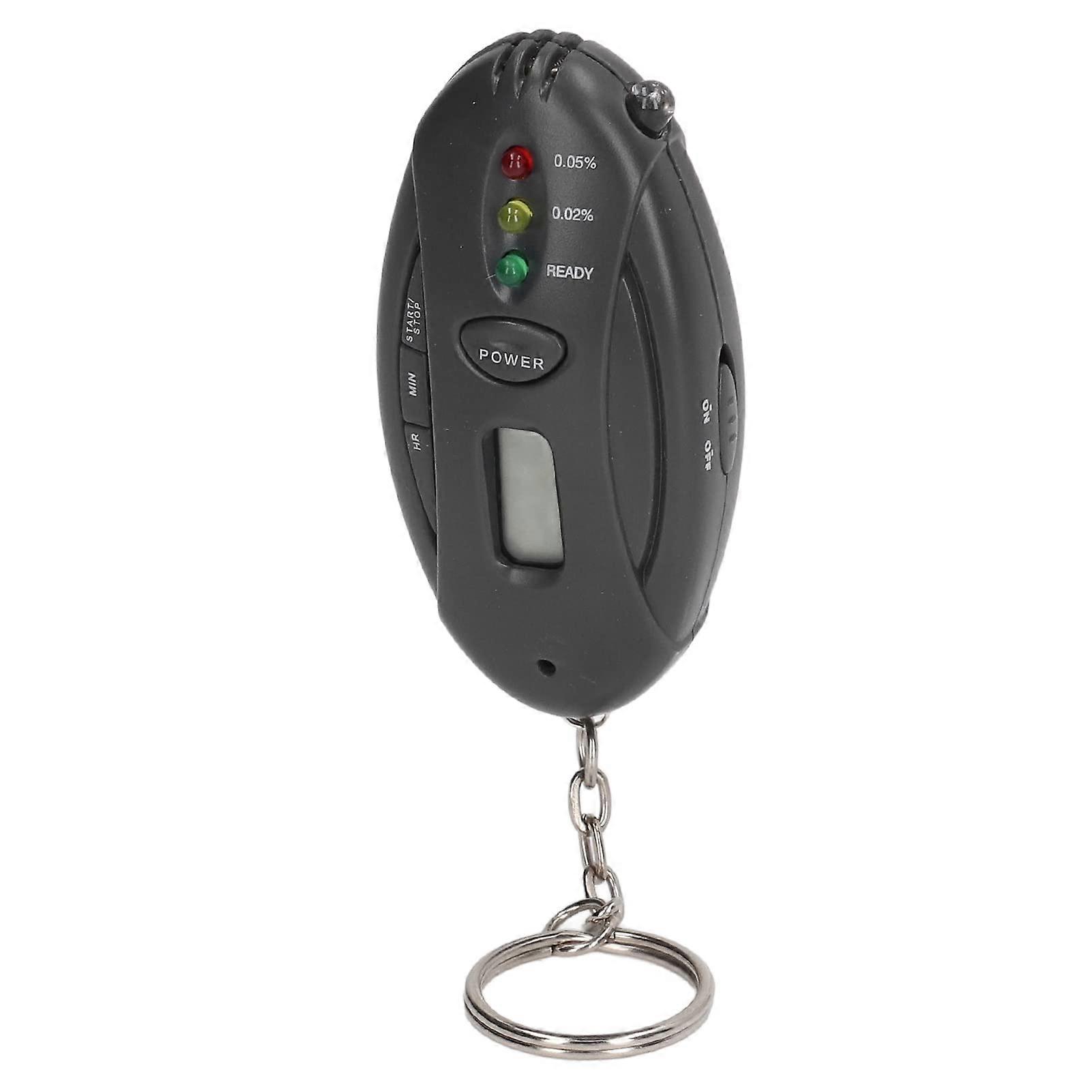 Breath Alcohol Tester with ThreeColor LED Display, Accurate Digital BAC Analyzer for Drivers