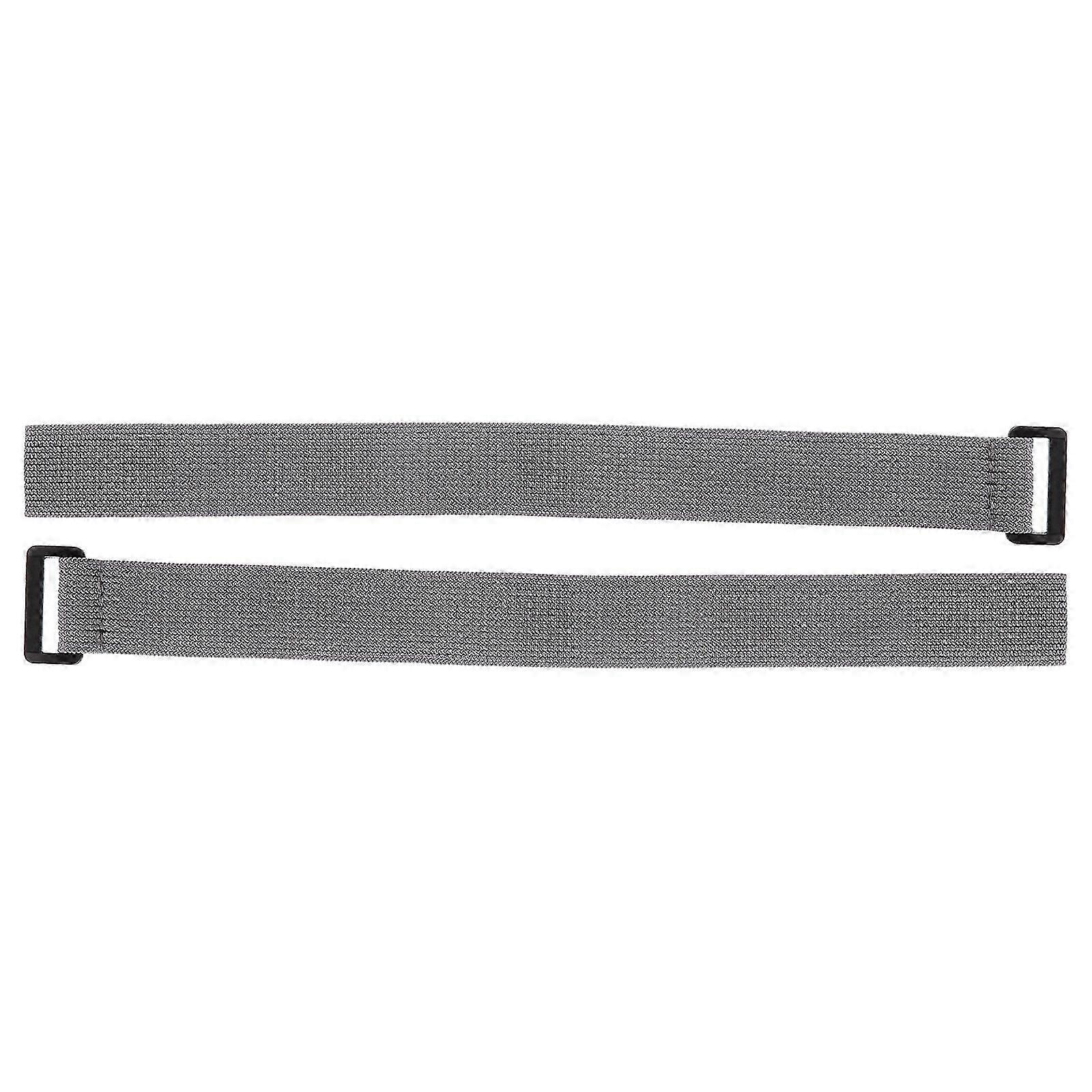 2 Pcs Securing Ties Elastic Straps Hook and Loop Fastening Straps with Buckles