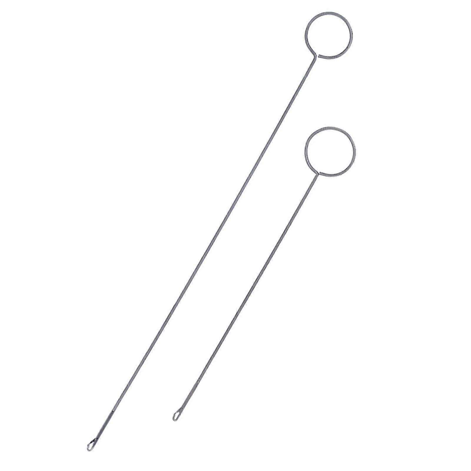 2PCS Long Loop Turner Crochet Hooks Sewing Tool DIY Knitting Accessories