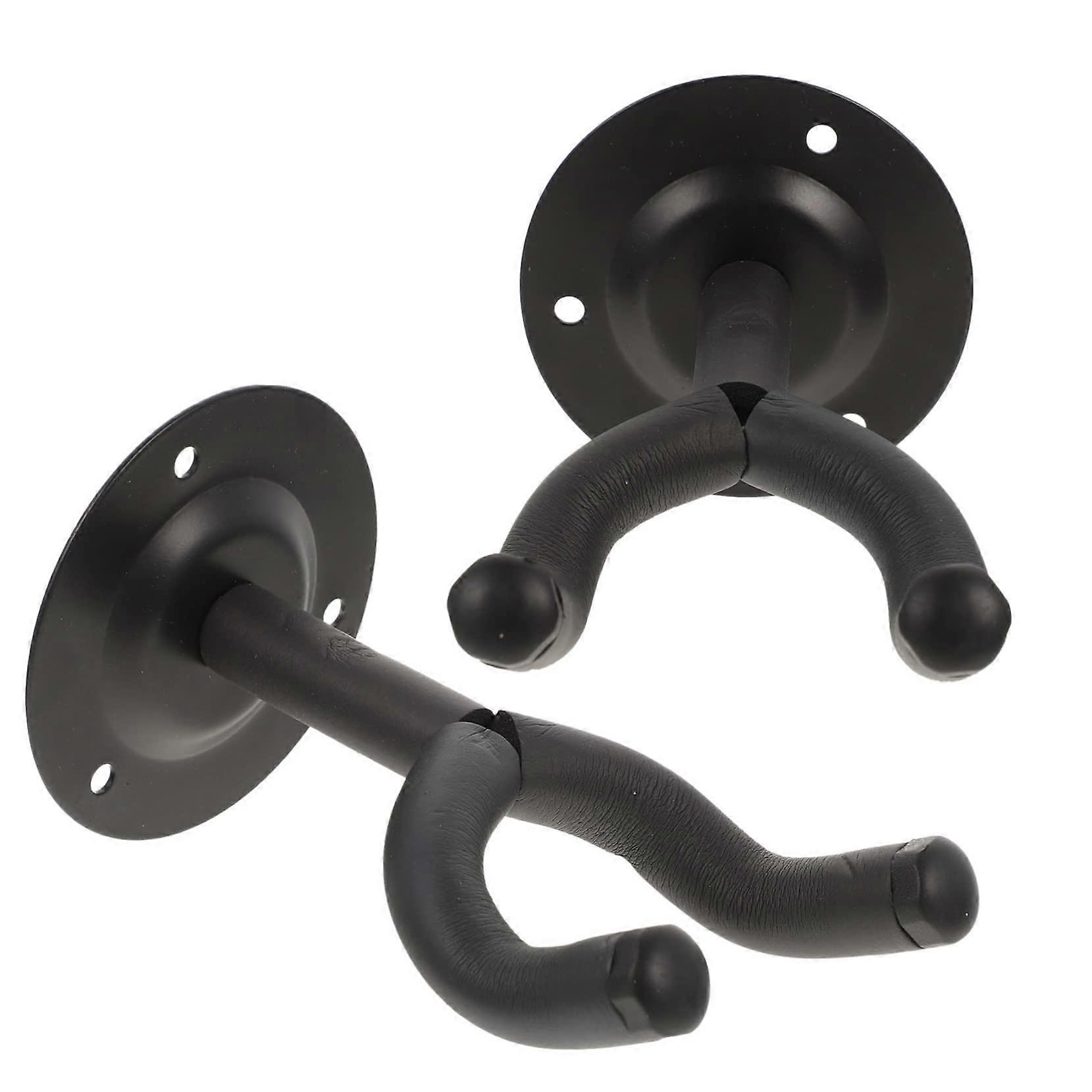 Guitar Wall Mount Stand with Durable Iron Construction for Guitar and Ukulele Display Rack