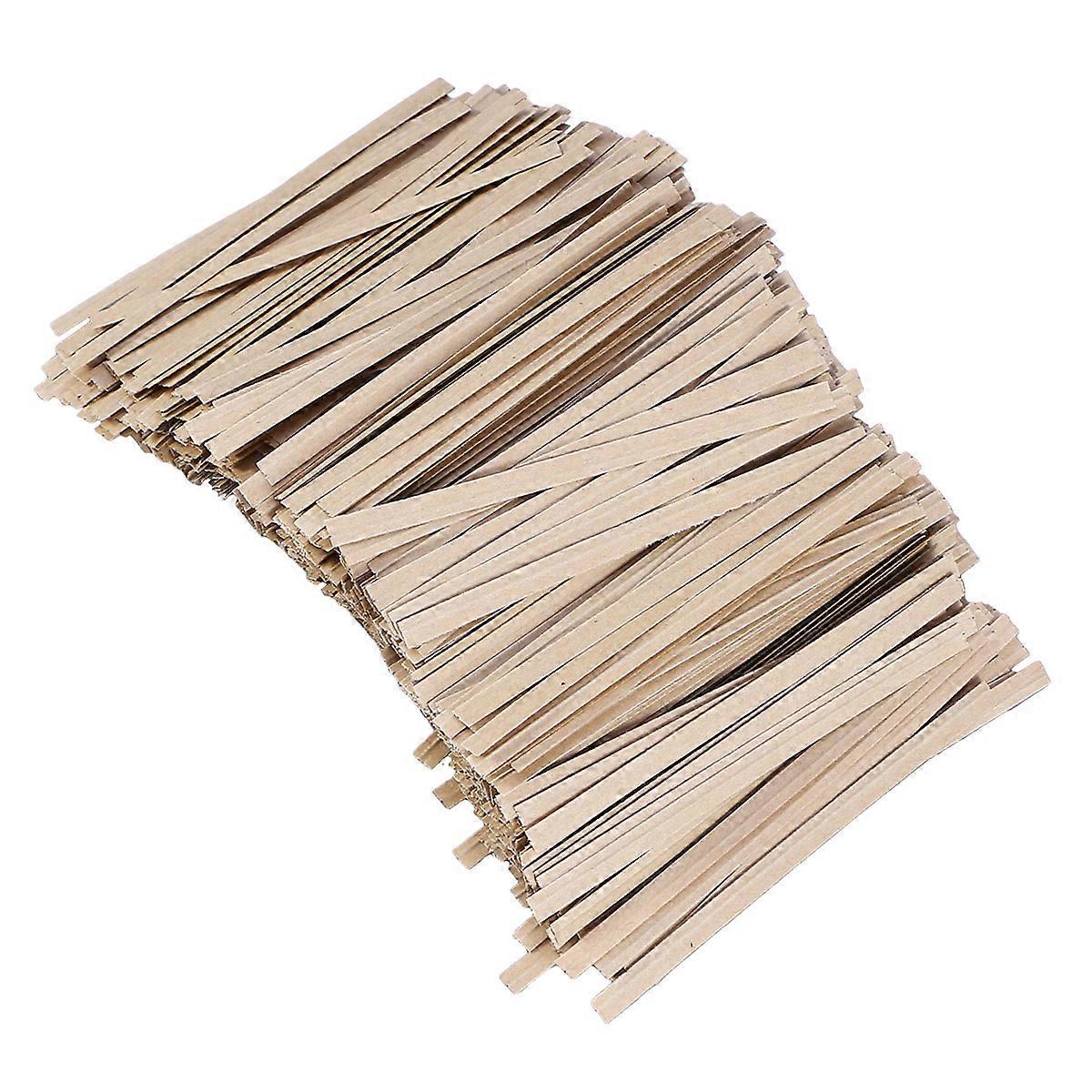 Bread Ties Kraft 2000Pcs for Decoration and Packaging Use