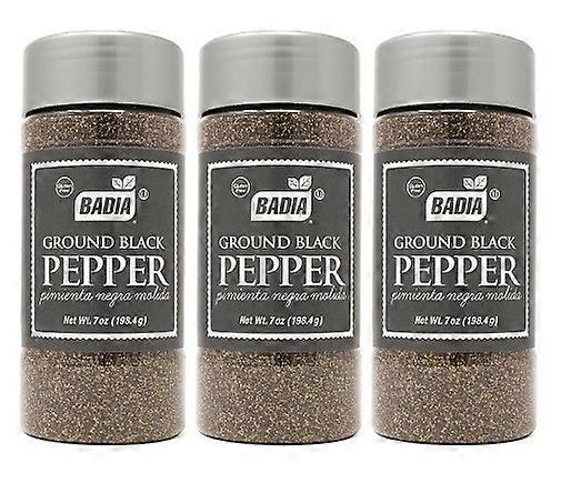 Badia Ground Black Pepper 3 Pack