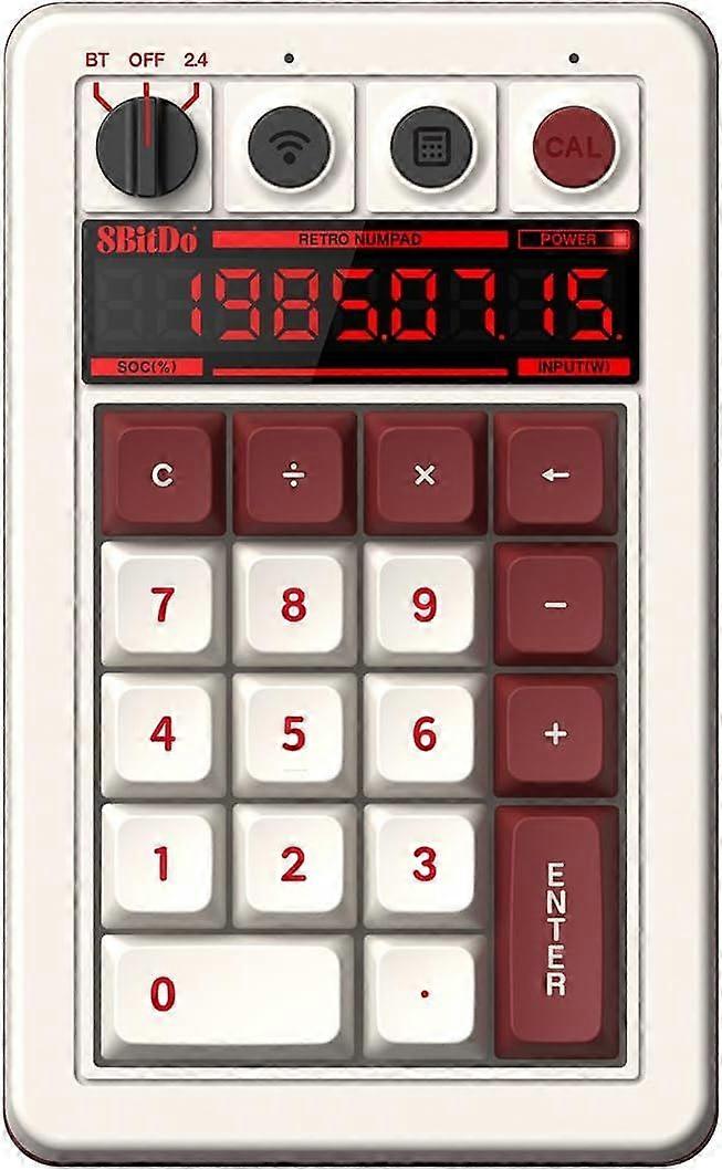 8BitDo Retro 18 Mechanical Numpad Retro