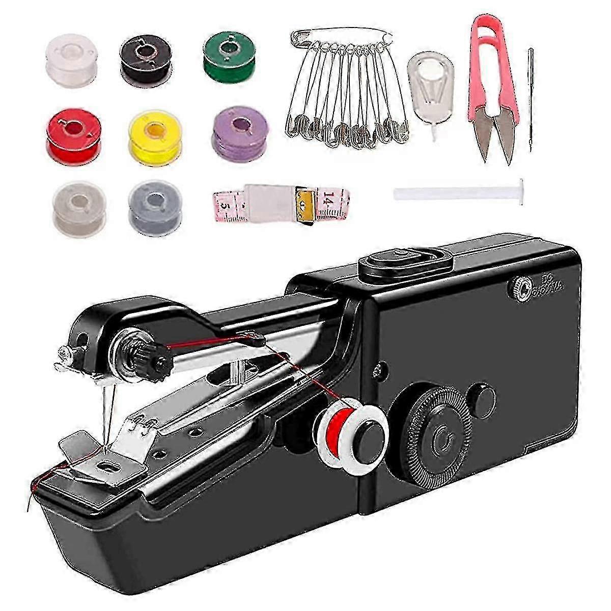 Handheld Sewing Machine Mini Portable Quick Stitching Sewing Equipment