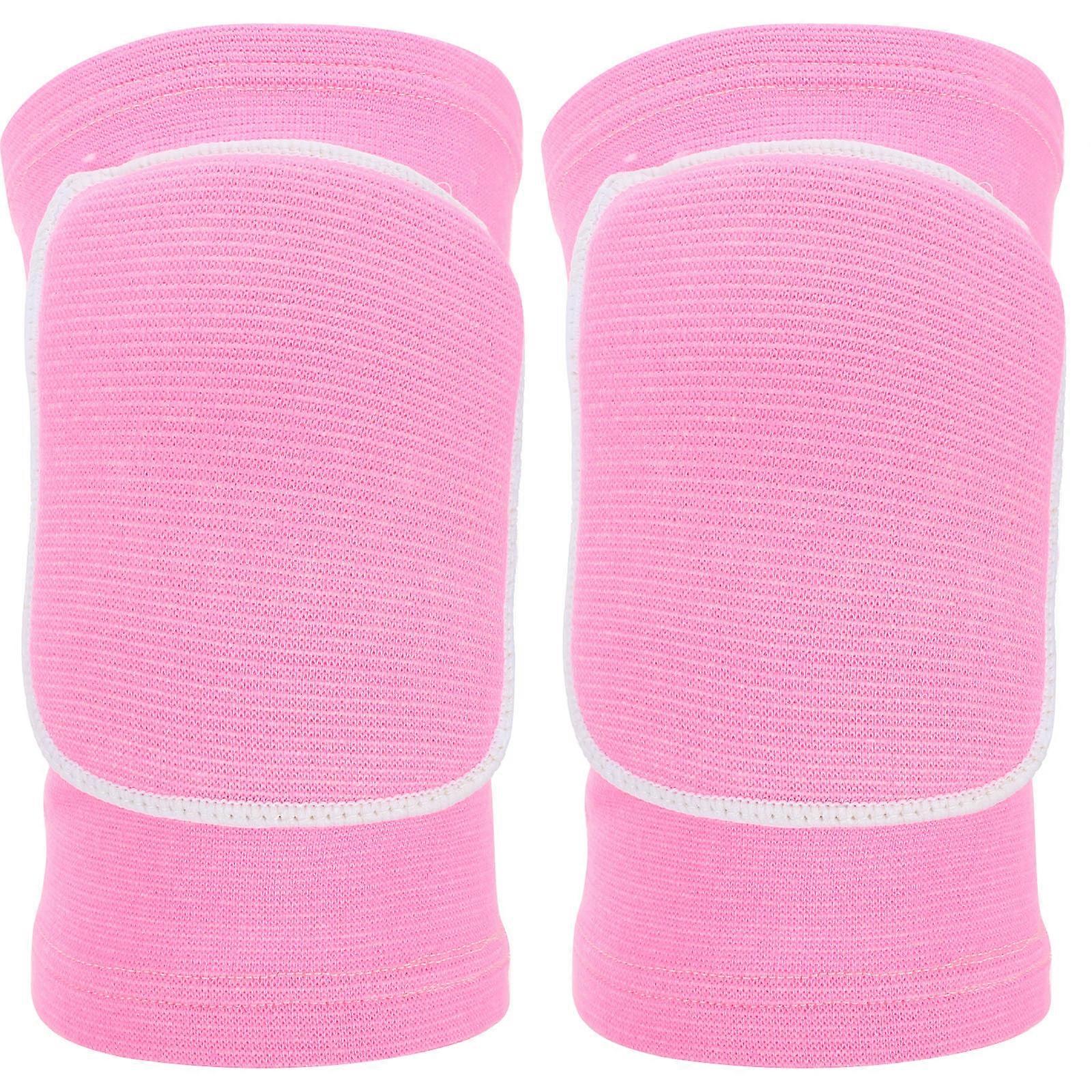 Pink Sponge Knee Sleeve for knee 1Pair Elastic Protector