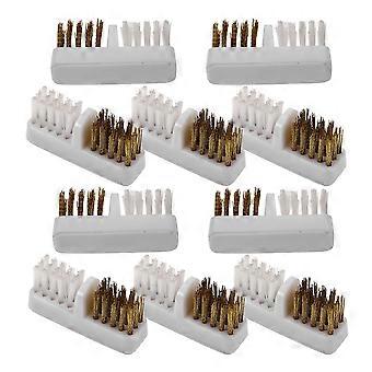 Nail Drill Polishing Brush for Cleaning 10Pcs Electric Manicure Copper Wire Set