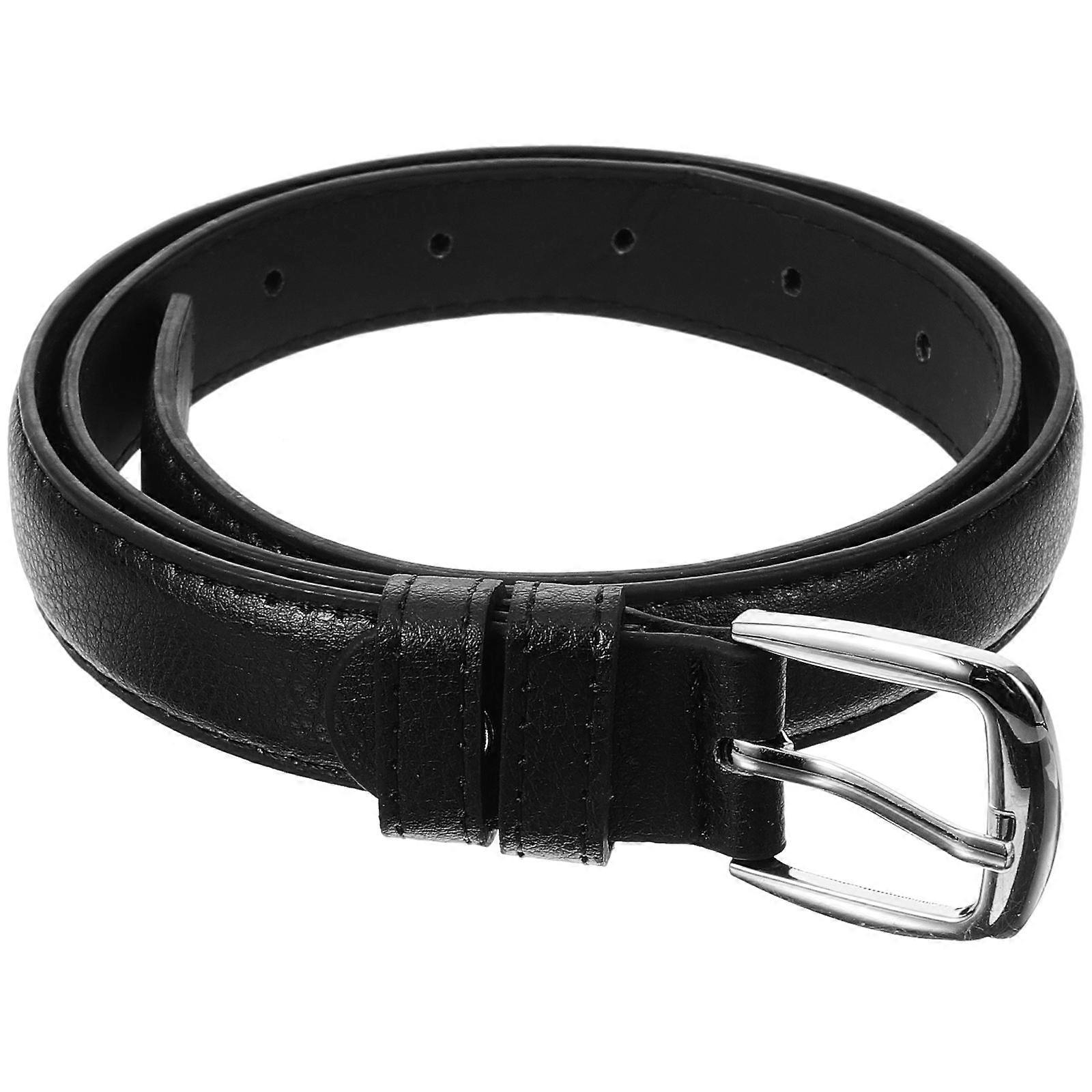 Kids PU for Pants Adjustable Boy Strap Belt