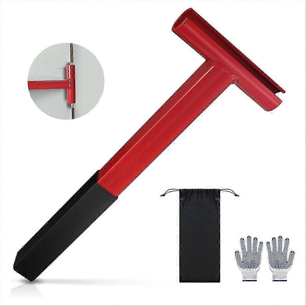 Door Hinge Adjustment Tool | Long Handle Hinge Bender Wrench | Metal Construction