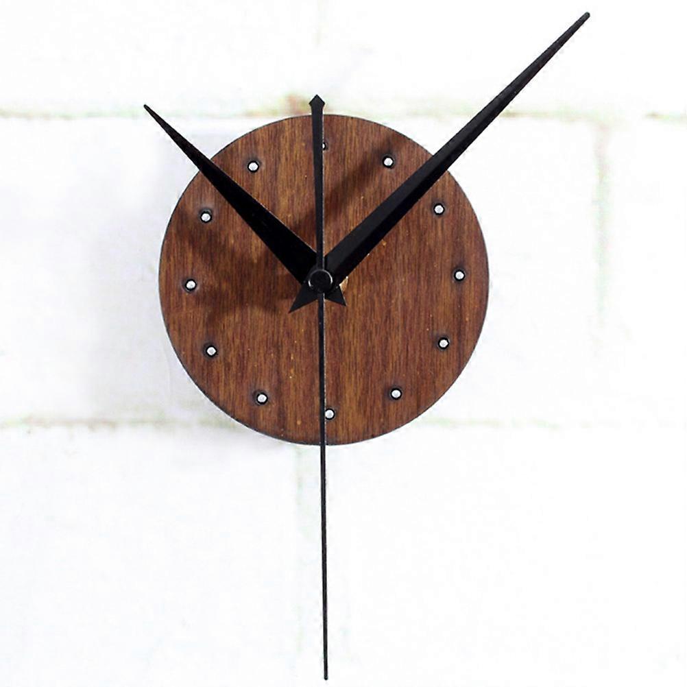 Retro Wood Clock Movement Kit for Silent Function in 1 DIY Clock Set