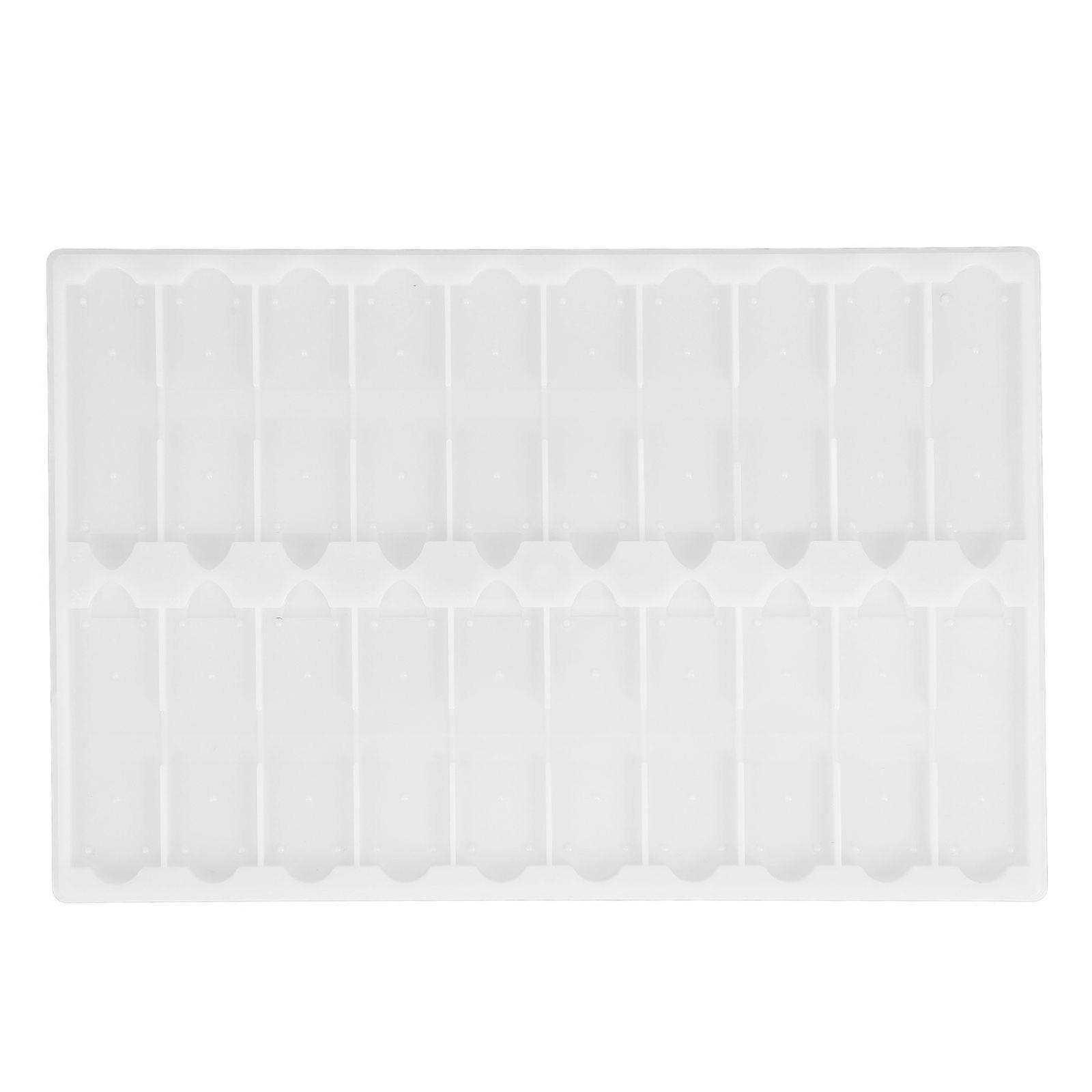 Microscope Slide Tray Slide Storage Board 20 Capacity Microscope Slide Organization Tray