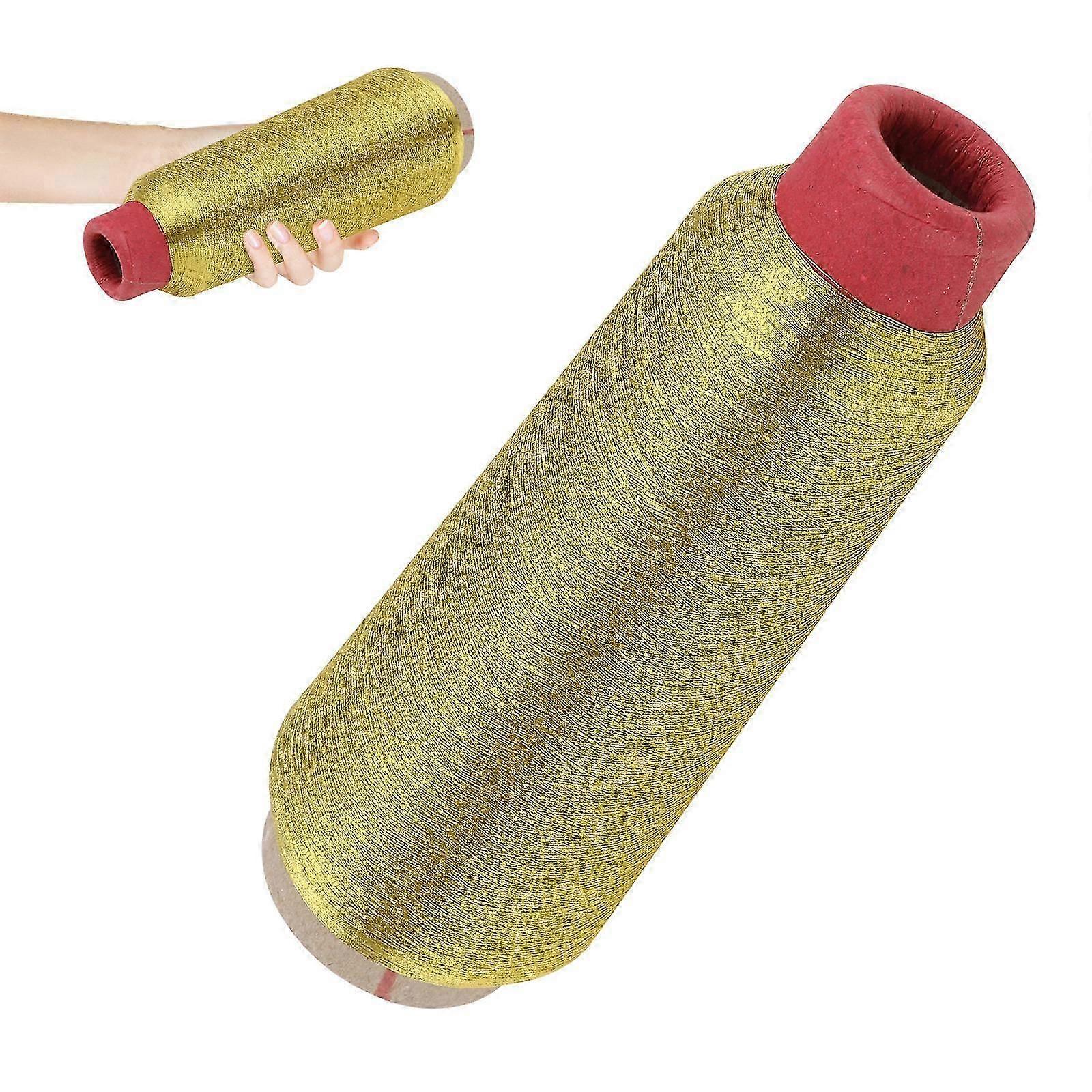 Gold Polyester Embroidery Thread for Sewing Projects 5000 Yards Spool