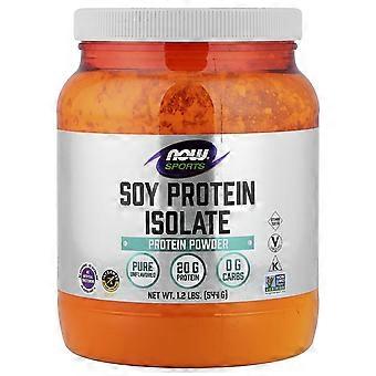 NOW Foods, Sports, Sojaproteïne-isolaat, Puur, Ongeflavoreerd, 1,2 lbs (544 g)