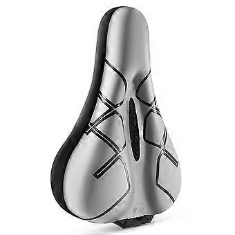 WEST BIKING Fahrradsitzbezug Silikon Memory Sponge Sattelkissen Pad mit Einstellknopf