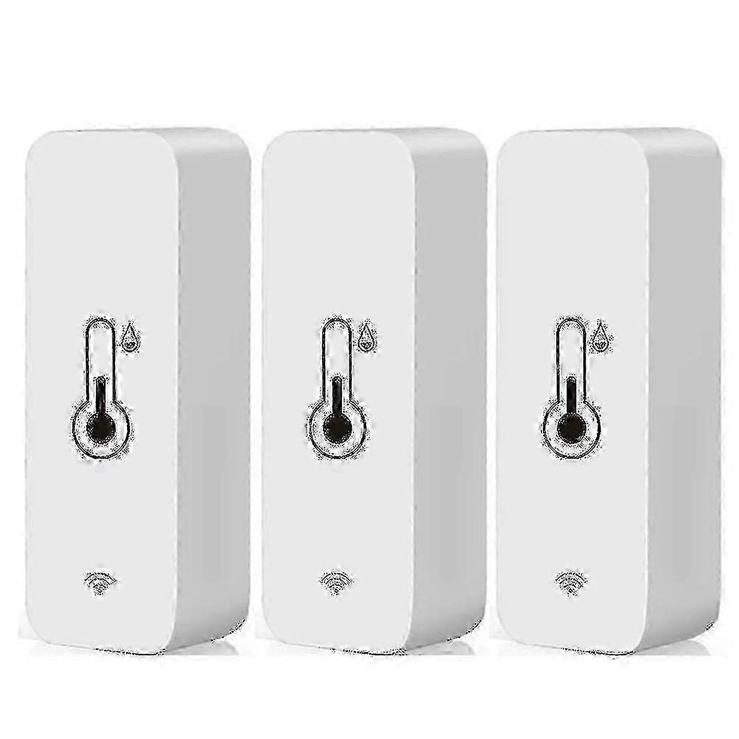 3X Wifi Temperature And Humidity Hygrometer Sensor