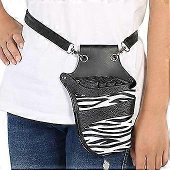 Hair Scissor Holster, Hairdressing Pouch Barber Shears Holster Hairdressing Salon Scissors Kit Bag Scissors Holder Pouch for Hair Stylist with Rivet C