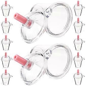 30pcs chaveiro fazendo encantos pendurados brinco encantos copo forma decoração pendurada