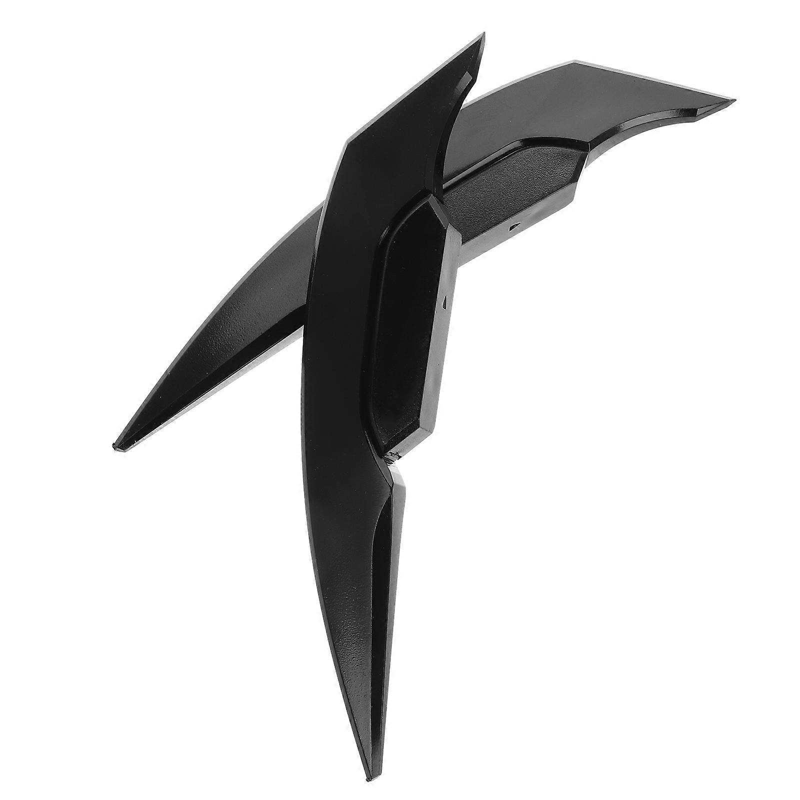 Motorcycle Plastic Side for Motorcycle 2Pcs Black Set