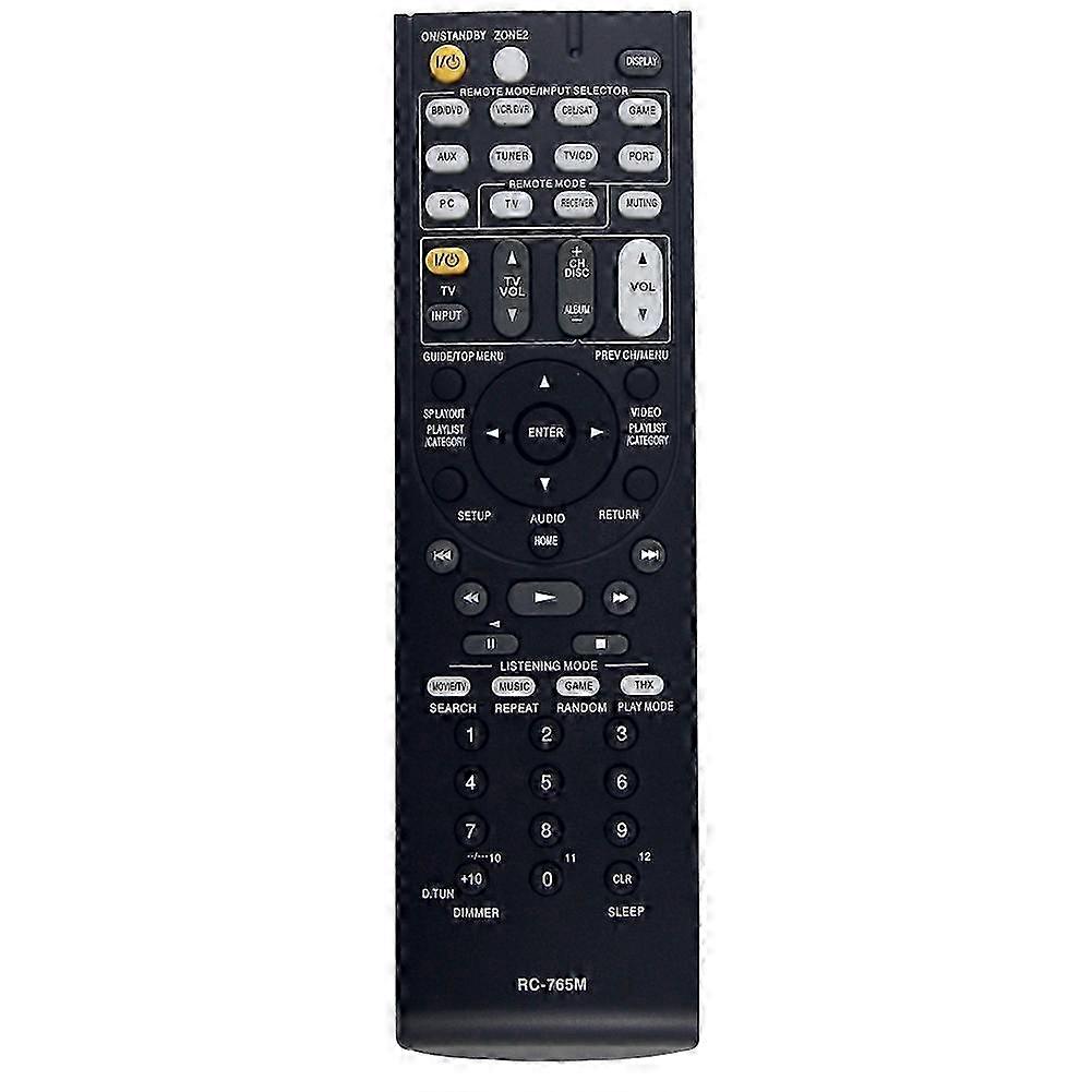 Replace RC-765M Remote Control compatible withOnkyo RC-765M AV Receiver Remote Control